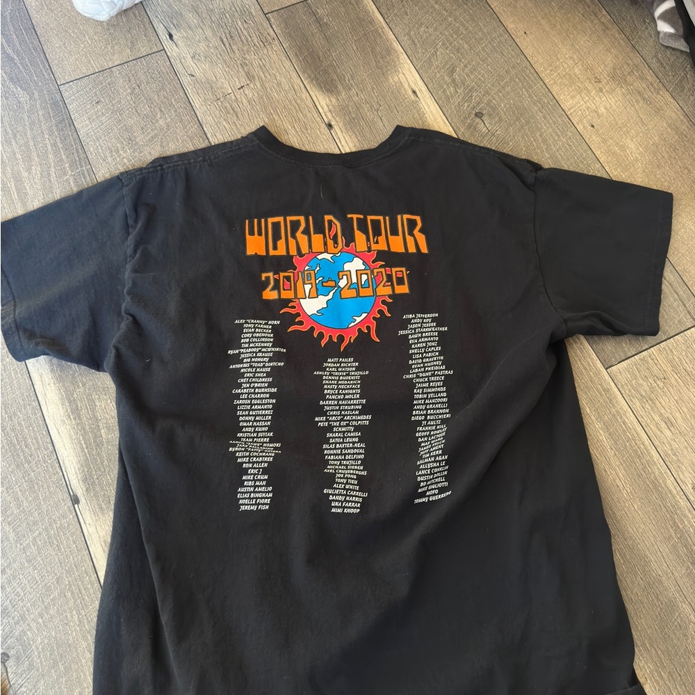 talkin schmit 2019-2020 skate tour t-shirt